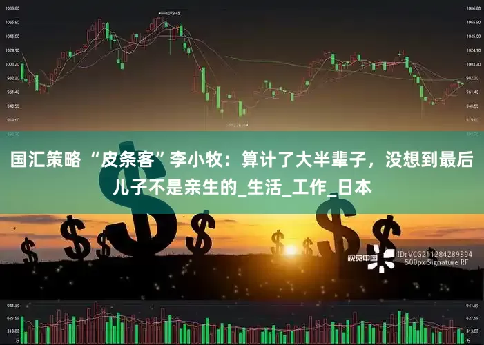 国汇策略 “皮条客”李小牧：算计了大半辈子，没想到最后儿子不是亲生的_生活_工作_日本