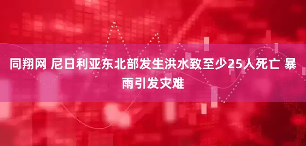 同翔网 尼日利亚东北部发生洪水致至少25人死亡 暴雨引发灾难